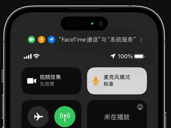 紫金苹果授权维修网点分享iPhone在通话时让你的声音更清晰 