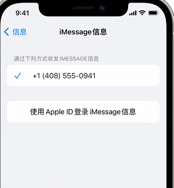 紫金apple维修iPhone上无法正常发送iMessage信息 