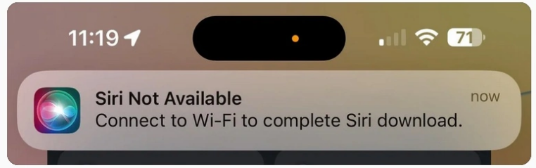 紫金苹果手机维修分享iOS 18.1 Beta 后你的 Siri 能正常使用吗 